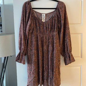 Long Sleeve Boho Dress